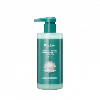 Пенка с экстрактом жемчуга Marine Luminous Pearl Bubble Deep Cleanser