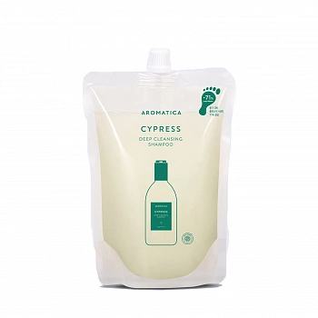 Бессульфатный глубокоочищающий шампунь с кипарисом (Рефил) Cypress Deep Cleansing Shampoo (Refill)