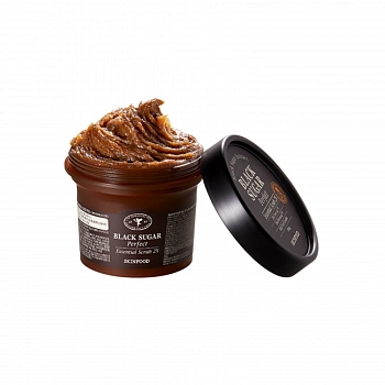 Скраб для лица с экстрактом черного сахара Black Sugar Perfect Essential Scrub 2X