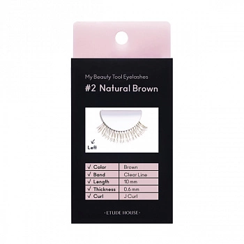 Накладные ресницы 02 My Beauty Tool Eyelashes 02