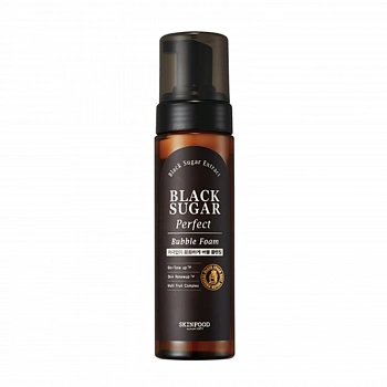 Пузырьковая пенка для умывания с экстрактом черного сахара Black Sugar Perfect Bubble Foam