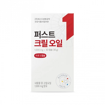 Добавка к еде с маслом криля First Krill Oil