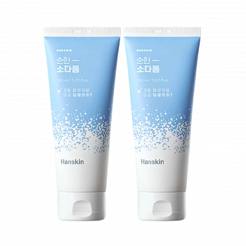 Пенка для умывания с содой 2шт Soonhan Soda Foam 1+1