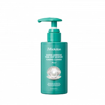 Глубоко очищающая пенка для лица с жемчугом Marine Luminous Pearl Deep Moisture Foaming Cleanser