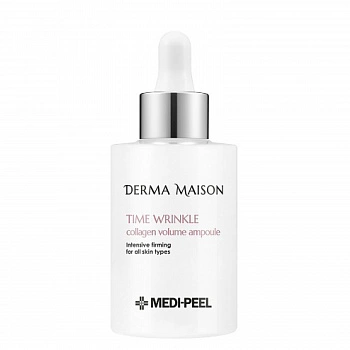 Антивозрастная ампула с коллагеном Derma Maison Time Wrinkle Collagen Volume Ampoule