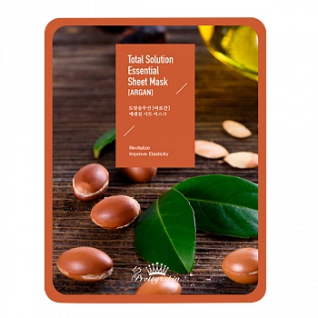 Тканевая маска с аргановым маслом Total Solution Essential Sheet Mask Argan